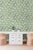 Hydrangea Blooms Floral Grasscloth Wallpaper by House Party | Limelight Green | 8 Yards For Sale In Charlotte - Image 6 of 7