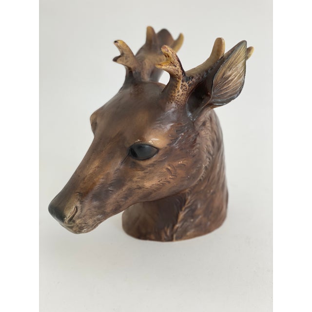 Early 20th Century European Figural Reindeer Vase For Sale - Image 5 of 9