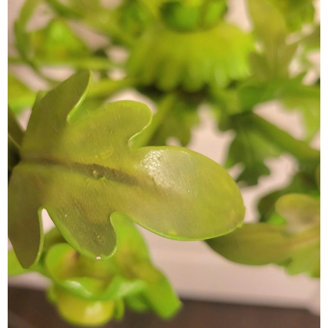 Lime Vintage Tole Chinoiserie Italian Painted Lime Pale Green Rose 5 Light Chandelier For Sale - Image 8 of 10