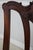Brown Pair of Maitland Smith Mahogany Dining Chairs For Sale - Image 8 of 18