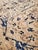 Antique Indo-Mahal, Handmade Oriental Rug, Blue, Taupe, Creams All-Over Design For Sale - Image 9 of 17