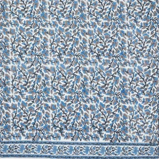Anna, meaning grace and beautiful in Latin, is a delightful floral pattern in blue and gray with European influences. An...