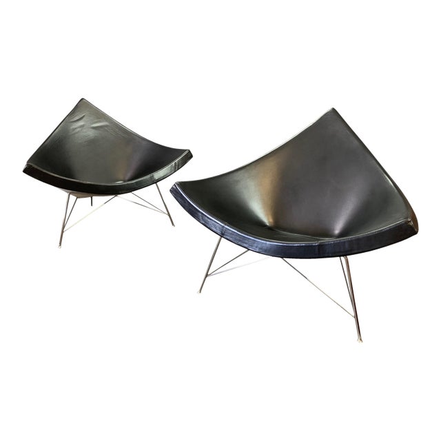 Modern George Nelson For Vitra Coconut Chairs A Pair Chairish