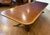 Brown Traditional Multi-Banded Mahogany Dining Table by Leighton Hall - Showroom Sample For Sale - Image 8 of 18