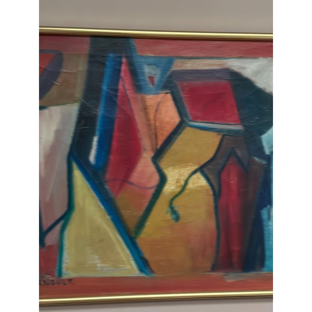 Jeanette in Love, 1954, Oil Painting on Canvas, Framed For Sale - Image 7 of 18