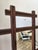 Charles Limbert Antique Arts & Crafts Wall Coat Rack With Mirror and Hooks For Sale - Image 4 of 17