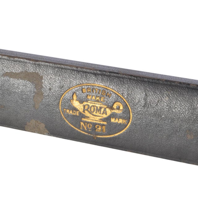 19th Century British Make, Roma Razor Strop Chairish