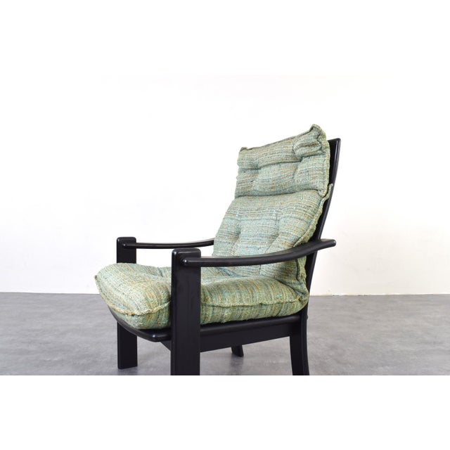Mid-Century Danish Lounge Chairs and Coffee Table, 1970s, Set of 3 For Sale - Image 10 of 17