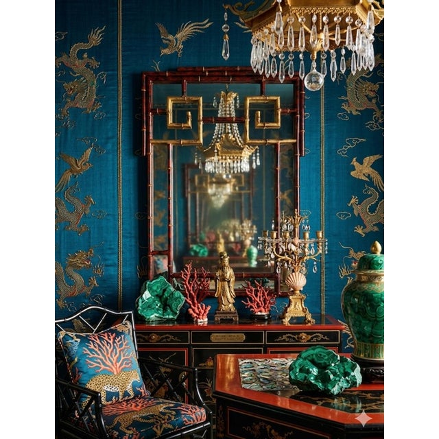 For the collector who understands that walls demand more than just reflection; they demand theatricality. This bespoke...