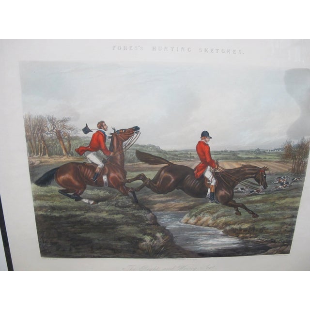 Henry Alken Fores Hunting Sketches Plate 3 Right & Wrong Sort J Harris Engraving For Sale - Image 12 of 13