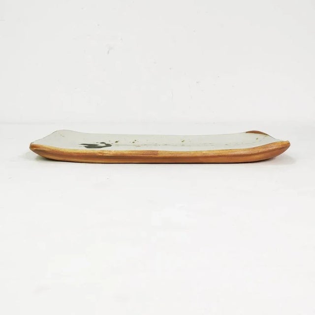 Contemporary French Ceramic Plate from Colombe, 1960s For Sale - Image 3 of 8