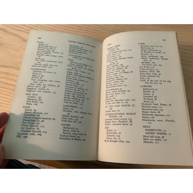 1949 Bill Magee's Western Barbecue Cookbook by Ed Ainsworth California Cowboy For Sale - Image 15 of 16