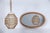 Interesting set composed of mirror and chandelier made of bamboo. About 1960s set, they do not report any brand but the...