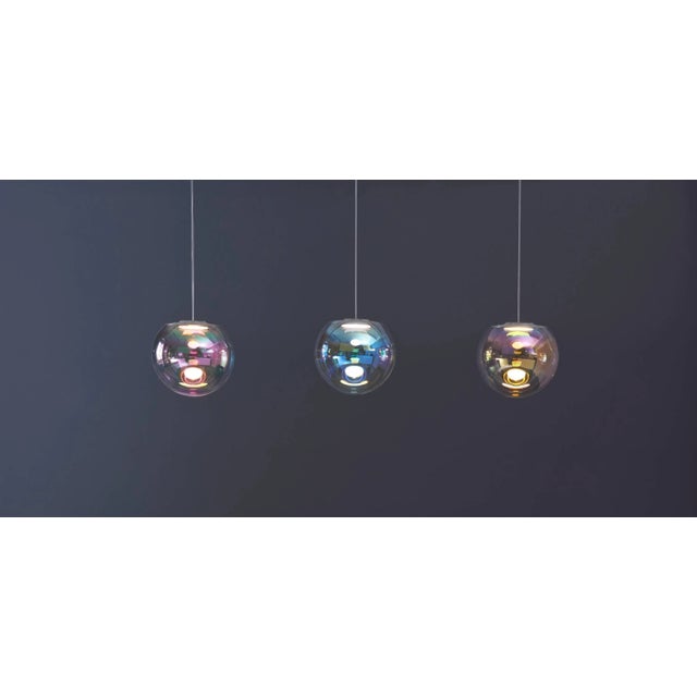 Not Yet Made - Made To Order Pink-Green Iris Globe 50 by Sebastian Scherer For Sale - Image 5 of 9