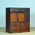 Traditional Japanese Tansu chest of drawers with sliding doors from the 1890s. Manufactured during the late Meiji era...