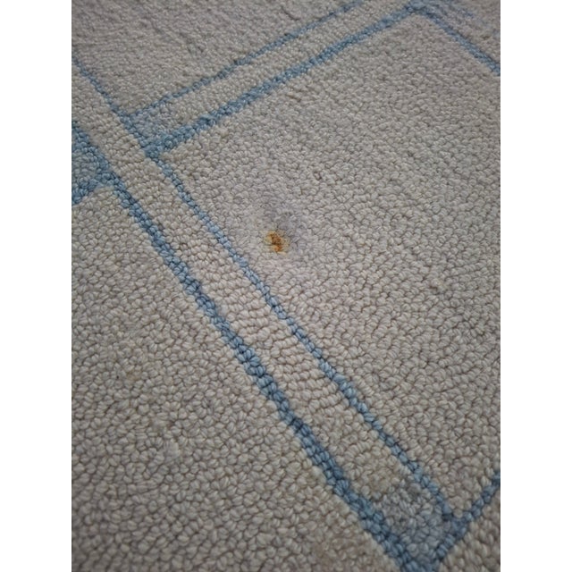 Massive George Wells Hooked Rug For Sale - Image 11 of 18