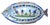 HB Quimper Odetta Vintage Henriot Quimper Fish Serving Platter For Sale - Image 4 of 12