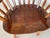 Mid 20th Century Hunt Country Furniture Oak & Pine Dining Captains Chairs - A Pair For Sale - Image 5 of 12