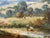 Victorian Rural Scene with Horses, Farm Workers & Thatched Cottage in English Countryside 1980 Circa For Sale - Image 3 of 16