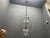 Wrought Iron Murano Glass Light Pendant, 1960s For Sale - Image 3 of 9