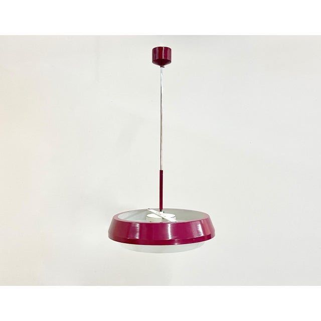 1960s Mid-Century Pendant Lamp No 21331 from Drupol, 1960s For Sale - Image 5 of 11