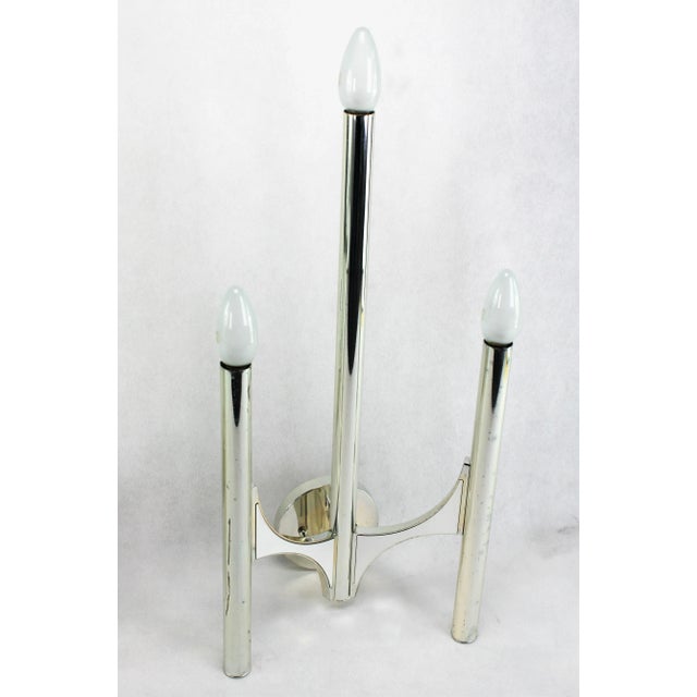 Large Vintage Sconces from Sciolari, 1970s, Set of 2 For Sale - Image 6 of 10