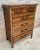 20th Century Spanish Tuscan Sifonier with Six Drawers in Carved Pine, 1950s For Sale - Image 6 of 12