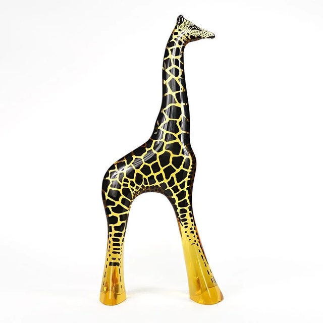 Large Mid-Century Modern Acrylic Glass Giraffe by Abraham Palatnik For Sale - Image 5 of 11