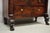 Antique American Empire Crotch Mahogany Step Back Tall Chest Dresser W/ Paw Feet For Sale - Image 4 of 12