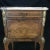 French French 19th Century Inlaid Marble Top Nightstand or Side Table For Sale - Image 3 of 12
