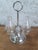 Silver-Plated Oil and Vinegar Set with Bottles and Anchor by Ercuis, 1890s, Set of 3 For Sale - Image 4 of 7