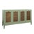 New special order item. Not vintage. The Marcella Teal Four Door Buffet brings sophisticated storage and style to any...