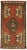 Textile Vintage Turkish Yastik Rug, 1'7 X 2'10 For Sale - Image 7 of 7