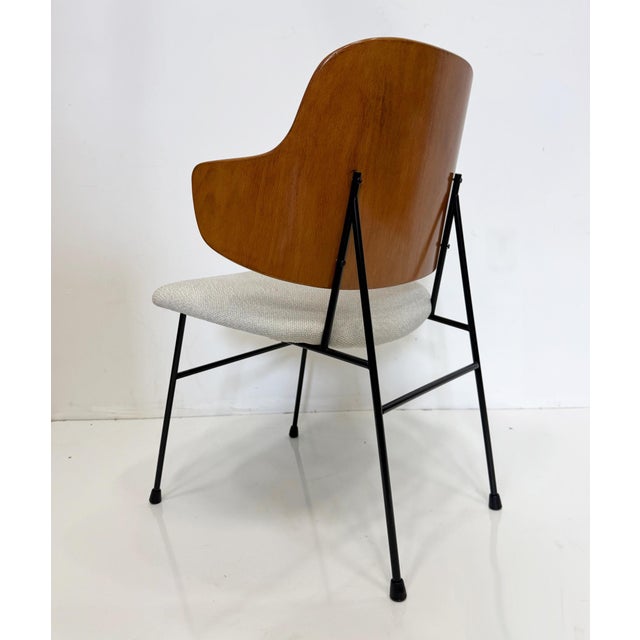 1950s Danish Modern Ib Kofod Larsen Penguin Chair, Totally Restored For Sale - Image 9 of 10