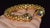 Gold Vintage Fope Flex'it 18k Gold Natural Blue Sapphire Open Cuff Bangle Bracelet For Sale - Image 8 of 15