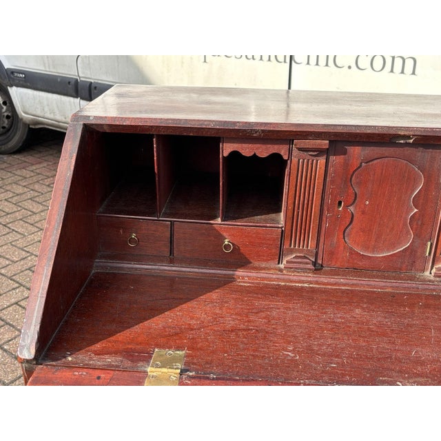 English Georgian Mahogany Desk For Sale - Image 12 of 18