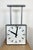 Large Industrial Square Double Sided Factory Ceiling Clock from Pragotron, 1970s For Sale - Image 15 of 18