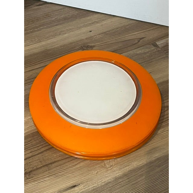 Vintage Duralex Art Glass Plates - Set of 4 For Sale - Image 4 of 7