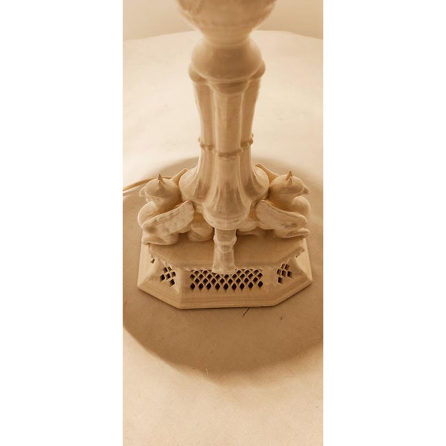 Ceramic Table Lamp from Royal Creamware, United Kingdom, 1970s For Sale - Image 3 of 15