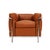 Modernist LC2 Lounge Chair in Brown Leather by Le Corbusier for Cassina, Italy, 1980 For Sale - Image 9 of 9