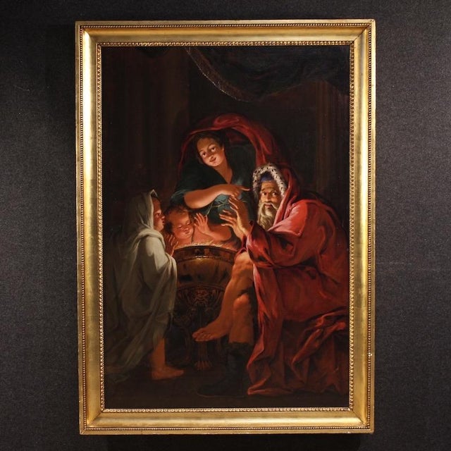 Allegory of Winter, 1750, Oil on Canvas For Sale - Image 15 of 15