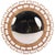 The textured white glass arranged in a geometric in the manner of Vautrin's "Mazarin" style. These mirrors are made by...