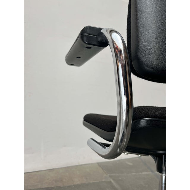 Vintage German Model Eurochair 5600 Office Swivel Chair by Fritz Makiol for Girsberger, 1970s For Sale - Image 13 of 18