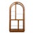 Danish MCM Bentwood Display Shelf Glass Shelves Vintage Etagere Bookcase For Sale