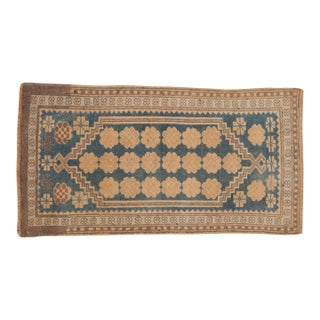 Vintage Distressed Oushak Rug - 1'10" x 3'5" For Sale