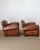 Pair of Antique French Leather Club Chairs - Circa 1920s For Sale - Image 4 of 16
