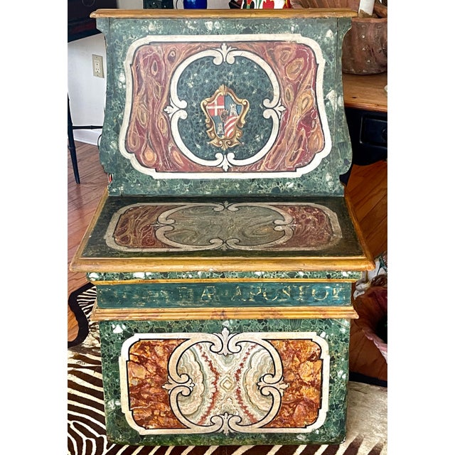 This is a wonderful example of Italian neoclassical furniture from the 19th century, These chairs are typically crafted...