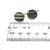 Traditional 1990s Pair of Tiffany & Co Estate Mens Chevron Circle Cufflinks Sterling Silver For Sale - Image 3 of 7