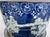 Blue Late 1800s Blue/White Prunus Blossom Chinese Jardiniere With Underplate For Sale - Image 8 of 15