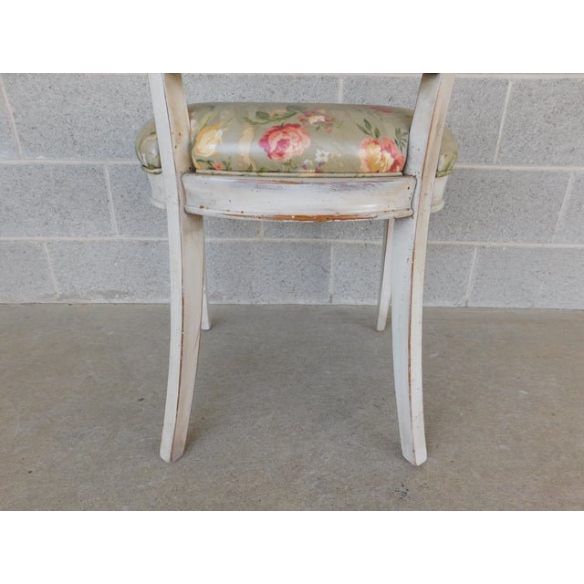 Habersham French Country Lyre Back Dining Side Chairs - Set of 6 For Sale In Philadelphia - Image 6 of 12